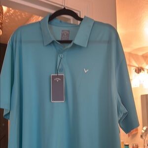 Callaway Men's Blue Polo Shirt